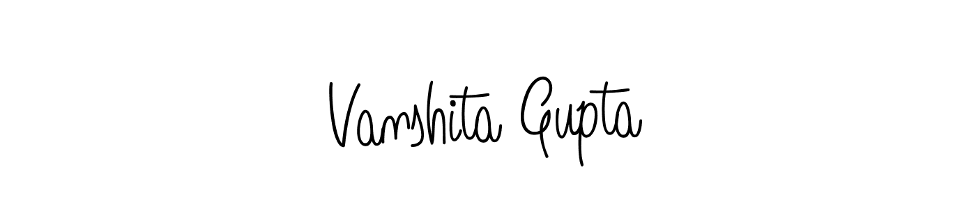 Also You can easily find your signature by using the search form. We will create Vanshita Gupta name handwritten signature images for you free of cost using Angelique-Rose-font-FFP sign style. Vanshita Gupta signature style 5 images and pictures png