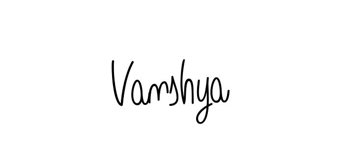 Best and Professional Signature Style for Vanshya. Angelique-Rose-font-FFP Best Signature Style Collection. Vanshya signature style 5 images and pictures png