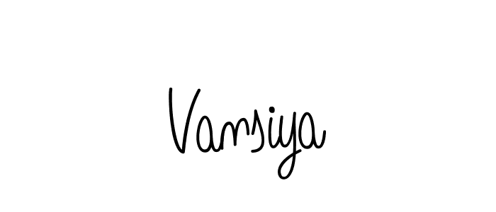 Also we have Vansiya name is the best signature style. Create professional handwritten signature collection using Angelique-Rose-font-FFP autograph style. Vansiya signature style 5 images and pictures png