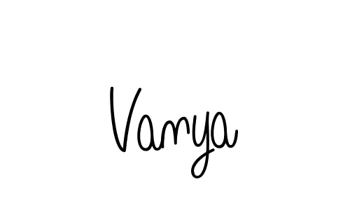 if you are searching for the best signature style for your name Vanya. so please give up your signature search. here we have designed multiple signature styles  using Angelique-Rose-font-FFP. Vanya signature style 5 images and pictures png