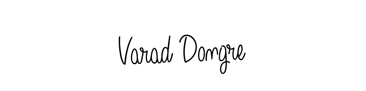 Make a short Varad Dongre signature style. Manage your documents anywhere anytime using Angelique-Rose-font-FFP. Create and add eSignatures, submit forms, share and send files easily. Varad Dongre signature style 5 images and pictures png