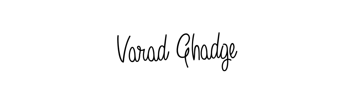 It looks lik you need a new signature style for name Varad Ghadge. Design unique handwritten (Angelique-Rose-font-FFP) signature with our free signature maker in just a few clicks. Varad Ghadge signature style 5 images and pictures png