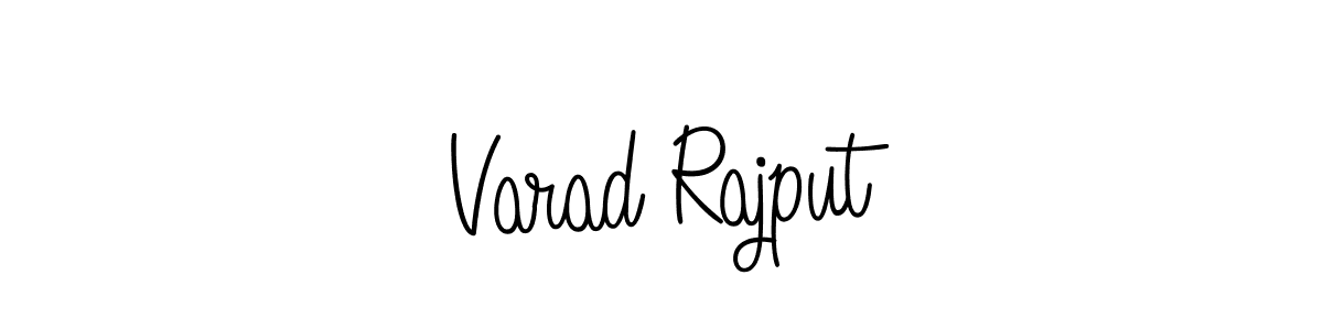 Make a beautiful signature design for name Varad Rajput. Use this online signature maker to create a handwritten signature for free. Varad Rajput signature style 5 images and pictures png