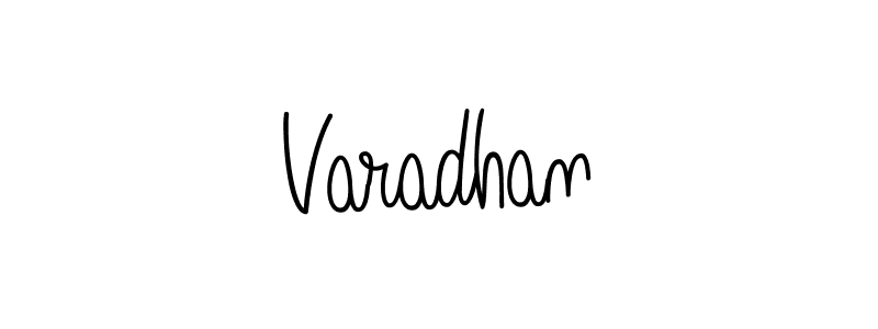 How to make Varadhan name signature. Use Angelique-Rose-font-FFP style for creating short signs online. This is the latest handwritten sign. Varadhan signature style 5 images and pictures png