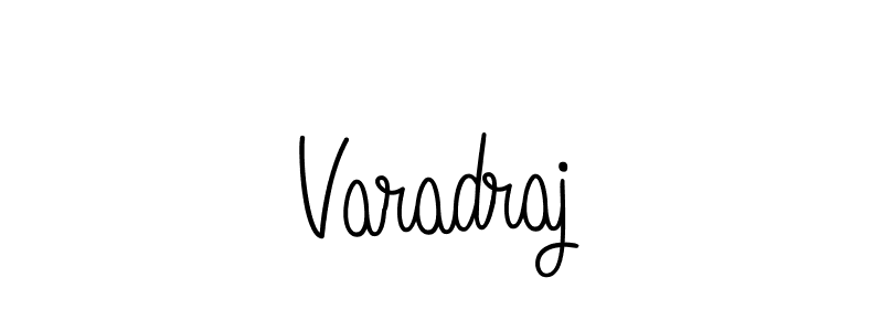 Make a beautiful signature design for name Varadraj. With this signature (Angelique-Rose-font-FFP) style, you can create a handwritten signature for free. Varadraj signature style 5 images and pictures png