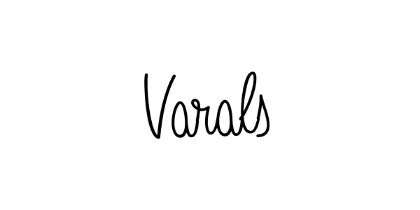 You can use this online signature creator to create a handwritten signature for the name Varals. This is the best online autograph maker. Varals signature style 5 images and pictures png