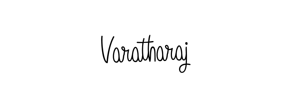 You should practise on your own different ways (Angelique-Rose-font-FFP) to write your name (Varatharaj) in signature. don't let someone else do it for you. Varatharaj signature style 5 images and pictures png