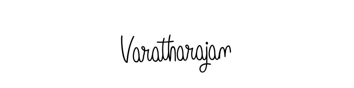 You should practise on your own different ways (Angelique-Rose-font-FFP) to write your name (Varatharajan) in signature. don't let someone else do it for you. Varatharajan signature style 5 images and pictures png