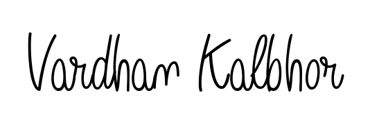 The Angelique-Rose-font-FFP typeface gives name Vardhan Kalbhor a refined look. Suitable for certificates, diplomas, and official verification. Vardhan Kalbhor signature style 5 images and pictures png