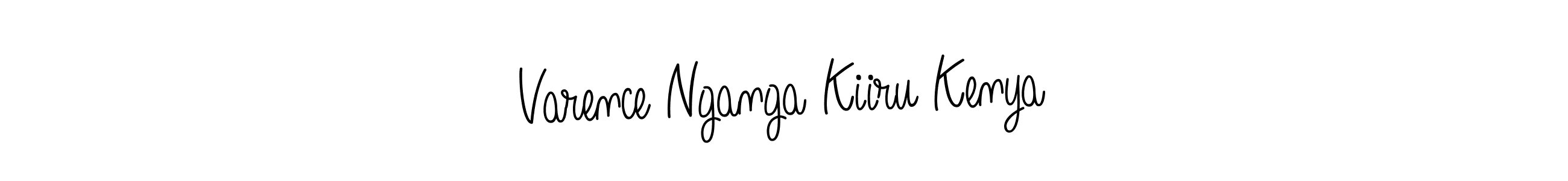 Also You can easily find your signature by using the search form. We will create Varence Nganga Kiiru Kenya name handwritten signature images for you free of cost using Angelique-Rose-font-FFP sign style. Varence Nganga Kiiru Kenya signature style 5 images and pictures png