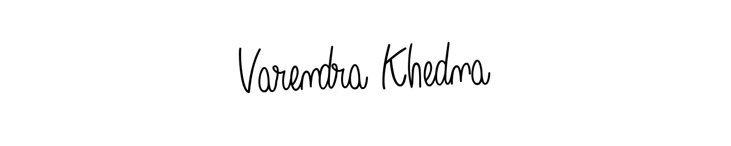 It looks lik you need a new signature style for name Varendra Khedna. Design unique handwritten (Angelique-Rose-font-FFP) signature with our free signature maker in just a few clicks. Varendra Khedna signature style 5 images and pictures png