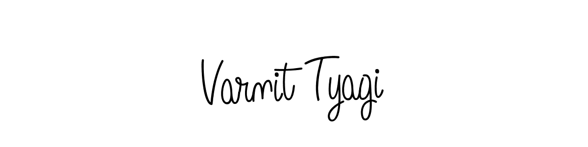 How to Draw Varnit Tyagi signature style? Angelique-Rose-font-FFP is a latest design signature styles for name Varnit Tyagi. Varnit Tyagi signature style 5 images and pictures png