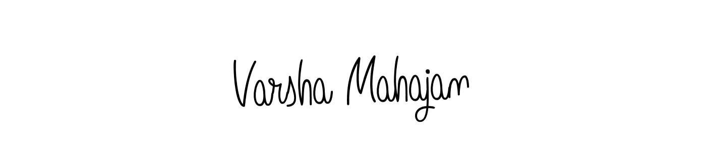 Similarly Angelique-Rose-font-FFP is the best handwritten signature design. Signature creator online .You can use it as an online autograph creator for name Varsha Mahajan. Varsha Mahajan signature style 5 images and pictures png