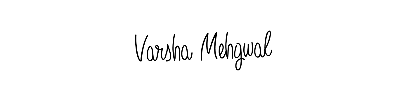 Create a beautiful signature design for name Varsha Mehgwal. With this signature (Angelique-Rose-font-FFP) fonts, you can make a handwritten signature for free. Varsha Mehgwal signature style 5 images and pictures png