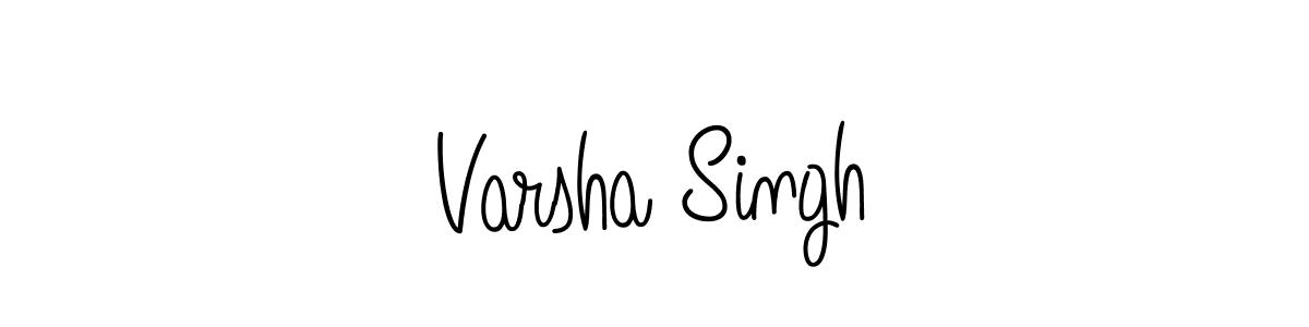 Similarly Angelique-Rose-font-FFP is the best handwritten signature design. Signature creator online .You can use it as an online autograph creator for name Varsha Singh. Varsha Singh signature style 5 images and pictures png