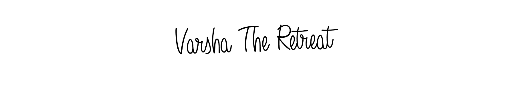 Check out images of Autograph of Varsha The Retreat name. Actor Varsha The Retreat Signature Style. Angelique-Rose-font-FFP is a professional sign style online. Varsha The Retreat signature style 5 images and pictures png