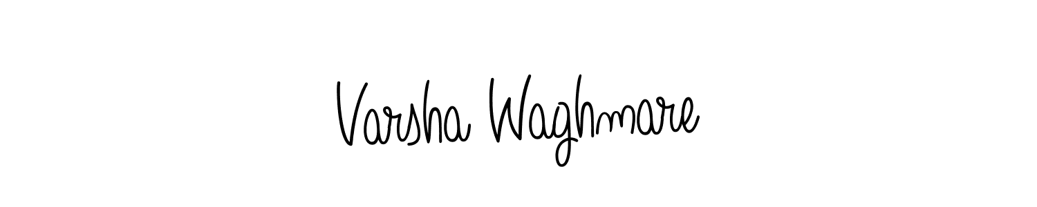 It looks lik you need a new signature style for name Varsha Waghmare. Design unique handwritten (Angelique-Rose-font-FFP) signature with our free signature maker in just a few clicks. Varsha Waghmare signature style 5 images and pictures png