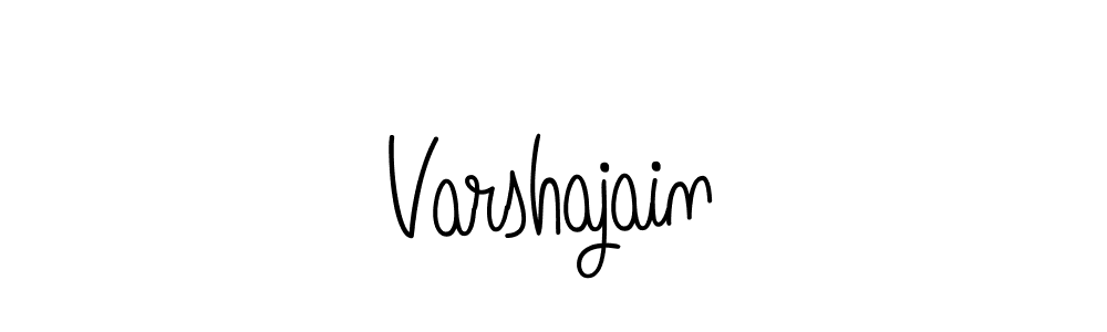 How to Draw Varshajain signature style? Angelique-Rose-font-FFP is a latest design signature styles for name Varshajain. Varshajain signature style 5 images and pictures png