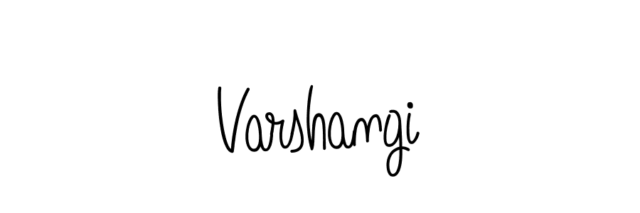 Create a beautiful signature design for name Varshangi. With this signature (Angelique-Rose-font-FFP) fonts, you can make a handwritten signature for free. Varshangi signature style 5 images and pictures png
