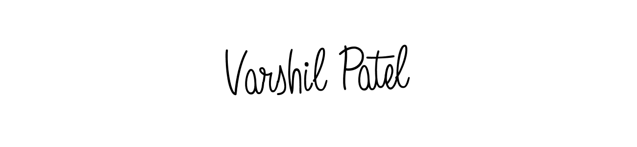 if you are searching for the best signature style for your name Varshil Patel. so please give up your signature search. here we have designed multiple signature styles  using Angelique-Rose-font-FFP. Varshil Patel signature style 5 images and pictures png