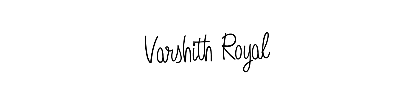 if you are searching for the best signature style for your name Varshith Royal. so please give up your signature search. here we have designed multiple signature styles  using Angelique-Rose-font-FFP. Varshith Royal signature style 5 images and pictures png