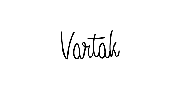 How to make Vartak signature? Angelique-Rose-font-FFP is a professional autograph style. Create handwritten signature for Vartak name. Vartak signature style 5 images and pictures png