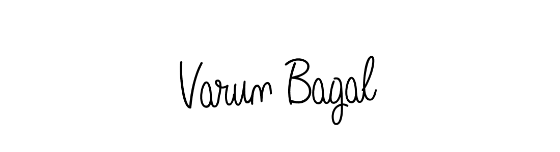 Design your own signature with our free online signature maker. With this signature software, you can create a handwritten (Angelique-Rose-font-FFP) signature for name Varun Bagal. Varun Bagal signature style 5 images and pictures png