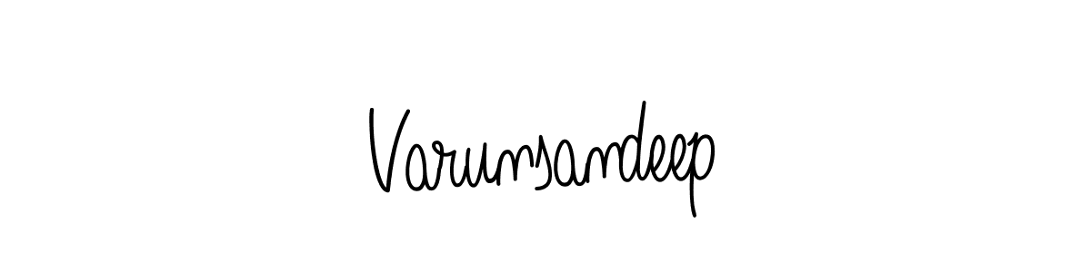 Make a beautiful signature design for name Varunsandeep. Use this online signature maker to create a handwritten signature for free. Varunsandeep signature style 5 images and pictures png