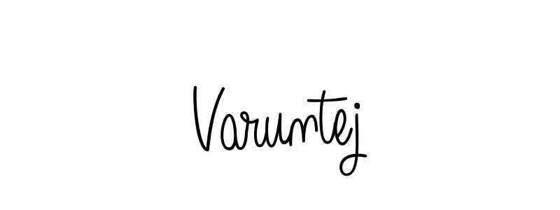 How to make Varuntej signature? Angelique-Rose-font-FFP is a professional autograph style. Create handwritten signature for Varuntej name. Varuntej signature style 5 images and pictures png