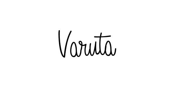 if you are searching for the best signature style for your name Varuta. so please give up your signature search. here we have designed multiple signature styles  using Angelique-Rose-font-FFP. Varuta signature style 5 images and pictures png