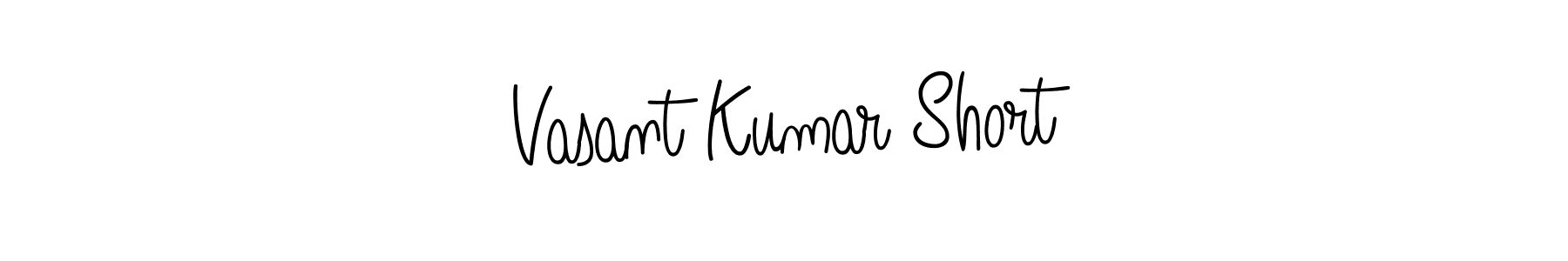 if you are searching for the best signature style for your name Vasant Kumar Short. so please give up your signature search. here we have designed multiple signature styles  using Angelique-Rose-font-FFP. Vasant Kumar Short signature style 5 images and pictures png