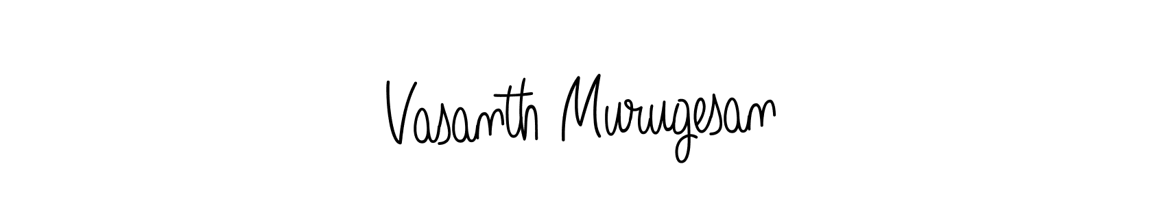 How to Draw Vasanth Murugesan signature style? Angelique-Rose-font-FFP is a latest design signature styles for name Vasanth Murugesan. Vasanth Murugesan signature style 5 images and pictures png