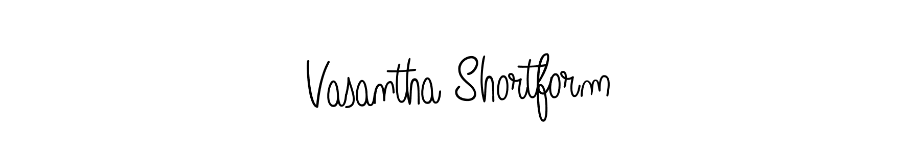 Angelique-Rose-font-FFP is a professional signature style that is perfect for those who want to add a touch of class to their signature. It is also a great choice for those who want to make their signature more unique. Get Vasantha Shortform name to fancy signature for free. Vasantha Shortform signature style 5 images and pictures png