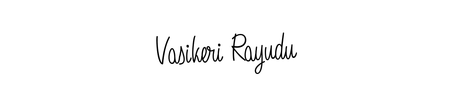 Also You can easily find your signature by using the search form. We will create Vasikeri Rayudu name handwritten signature images for you free of cost using Angelique-Rose-font-FFP sign style. Vasikeri Rayudu signature style 5 images and pictures png