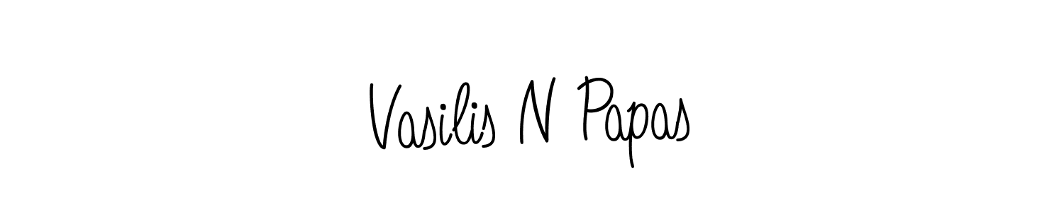 It looks lik you need a new signature style for name Vasilis N Papas. Design unique handwritten (Angelique-Rose-font-FFP) signature with our free signature maker in just a few clicks. Vasilis N Papas signature style 5 images and pictures png
