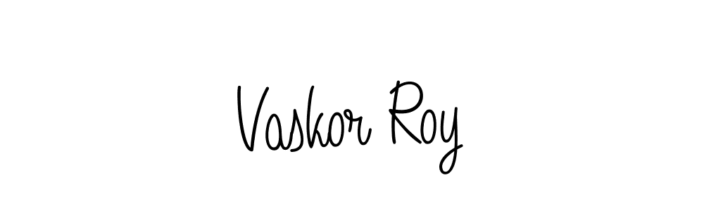 How to Draw Vaskor Roy signature style? Angelique-Rose-font-FFP is a latest design signature styles for name Vaskor Roy. Vaskor Roy signature style 5 images and pictures png