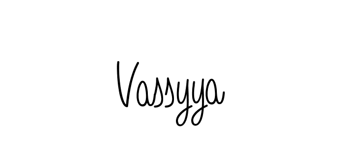 Check out images of Autograph of Vassyya name. Actor Vassyya Signature Style. Angelique-Rose-font-FFP is a professional sign style online. Vassyya signature style 5 images and pictures png