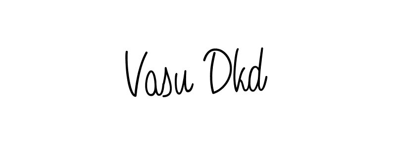 You can use this online signature creator to create a handwritten signature for the name Vasu Dkd. This is the best online autograph maker. Vasu Dkd signature style 5 images and pictures png