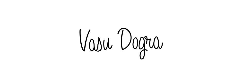 Make a short Vasu Dogra signature style. Manage your documents anywhere anytime using Angelique-Rose-font-FFP. Create and add eSignatures, submit forms, share and send files easily. Vasu Dogra signature style 5 images and pictures png