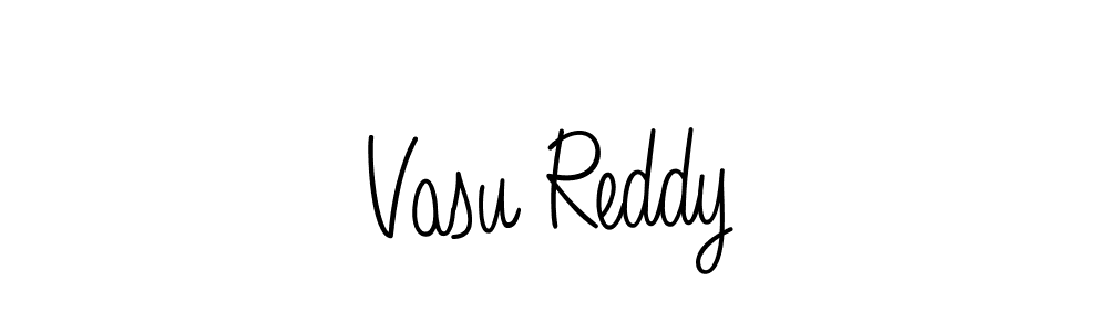 Vasu Reddy stylish signature style. Best Handwritten Sign (Angelique-Rose-font-FFP) for my name. Handwritten Signature Collection Ideas for my name Vasu Reddy. Vasu Reddy signature style 5 images and pictures png