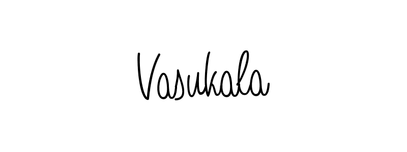 Once you've used our free online signature maker to create your best signature Angelique-Rose-font-FFP style, it's time to enjoy all of the benefits that Vasukala name signing documents. Vasukala signature style 5 images and pictures png