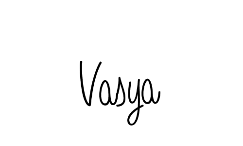 Make a beautiful signature design for name Vasya. Use this online signature maker to create a handwritten signature for free. Vasya signature style 5 images and pictures png