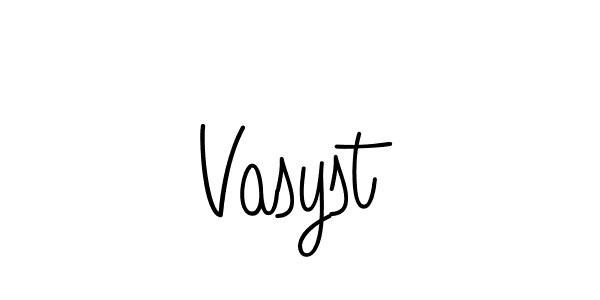 Check out images of Autograph of Vasyst name. Actor Vasyst Signature Style. Angelique-Rose-font-FFP is a professional sign style online. Vasyst signature style 5 images and pictures png