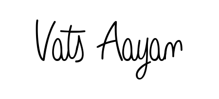 Elevate your brand with a stunning Vats Aayan eSignature. The Angelique-Rose-font-FFP style provides a balanced, flowing aesthetic for everyday signing. Vats Aayan signature style 5 images and pictures png