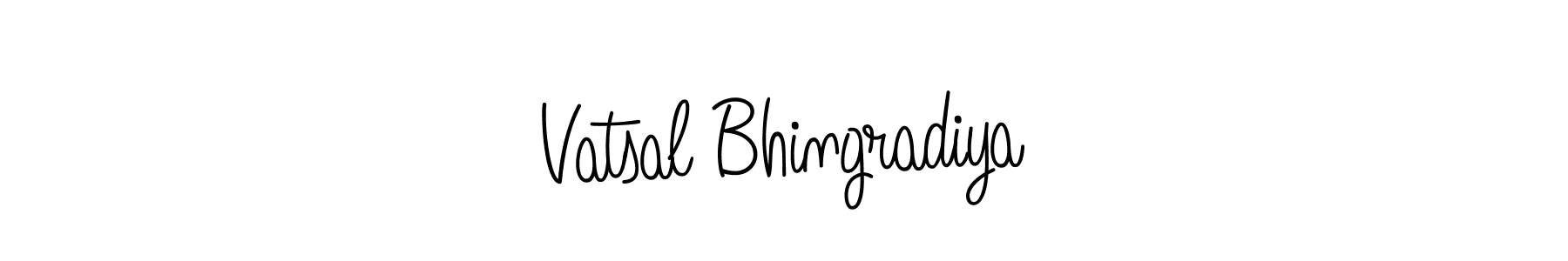 This is the best signature style for the Vatsal Bhingradiya name. Also you like these signature font (Angelique-Rose-font-FFP). Mix name signature. Vatsal Bhingradiya signature style 5 images and pictures png