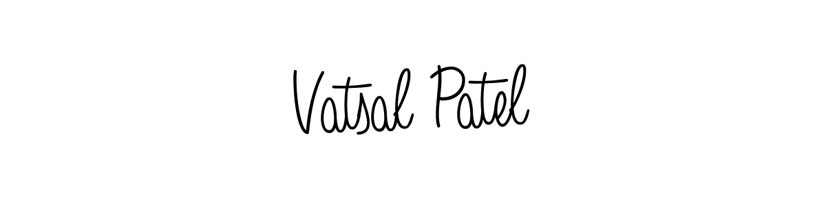 if you are searching for the best signature style for your name Vatsal Patel. so please give up your signature search. here we have designed multiple signature styles  using Angelique-Rose-font-FFP. Vatsal Patel signature style 5 images and pictures png