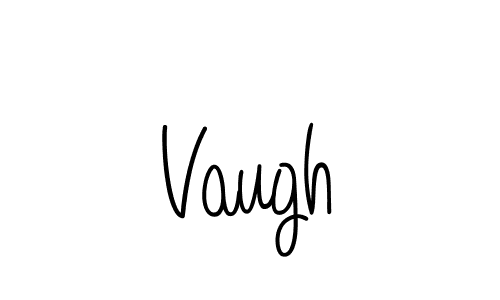 Make a beautiful signature design for name Vaugh. With this signature (Angelique-Rose-font-FFP) style, you can create a handwritten signature for free. Vaugh signature style 5 images and pictures png