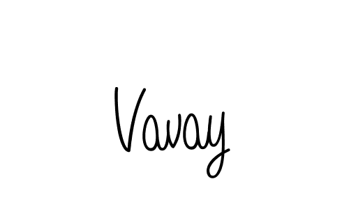 Create a beautiful signature design for name Vavay. With this signature (Angelique-Rose-font-FFP) fonts, you can make a handwritten signature for free. Vavay signature style 5 images and pictures png