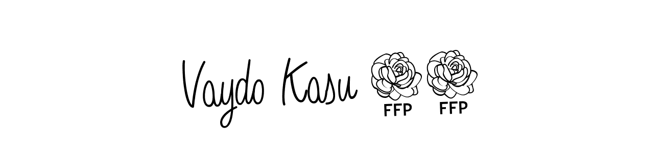 Design your own signature with our free online signature maker. With this signature software, you can create a handwritten (Angelique-Rose-font-FFP) signature for name Vaydo Kasu 72. Vaydo Kasu 72 signature style 5 images and pictures png