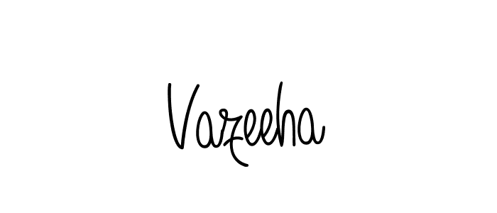 Angelique-Rose-font-FFP is a professional signature style that is perfect for those who want to add a touch of class to their signature. It is also a great choice for those who want to make their signature more unique. Get Vazeeha name to fancy signature for free. Vazeeha signature style 5 images and pictures png